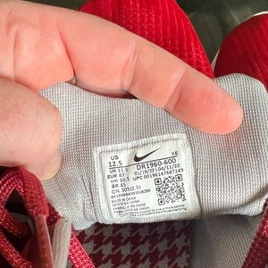 Men’s Nike Air peagus Alabama Crimson Tide team issued shoes